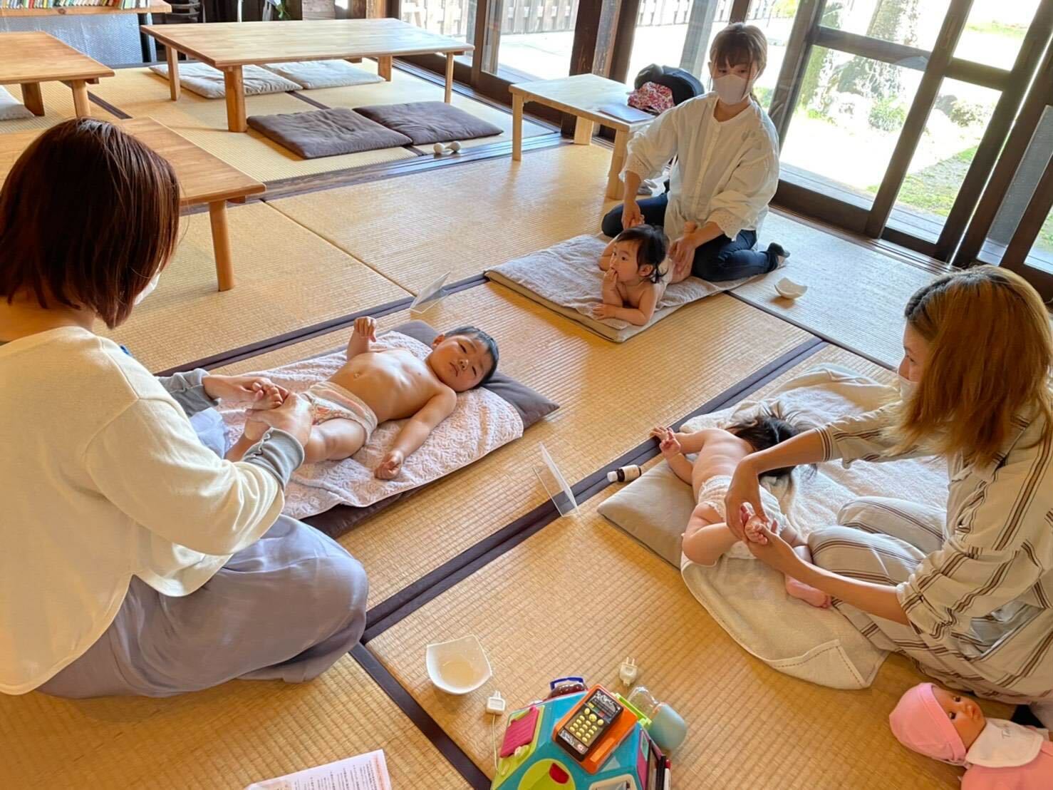 ママと赤ちゃんの幸せスキンシップ│「ベビーマッサージ教室」開催のお知らせ
